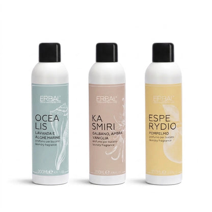 Set parfum de rufe concentrat Erbal – Trilogia Prospețimii (Ocealis, Kasmiri & Esperydio)